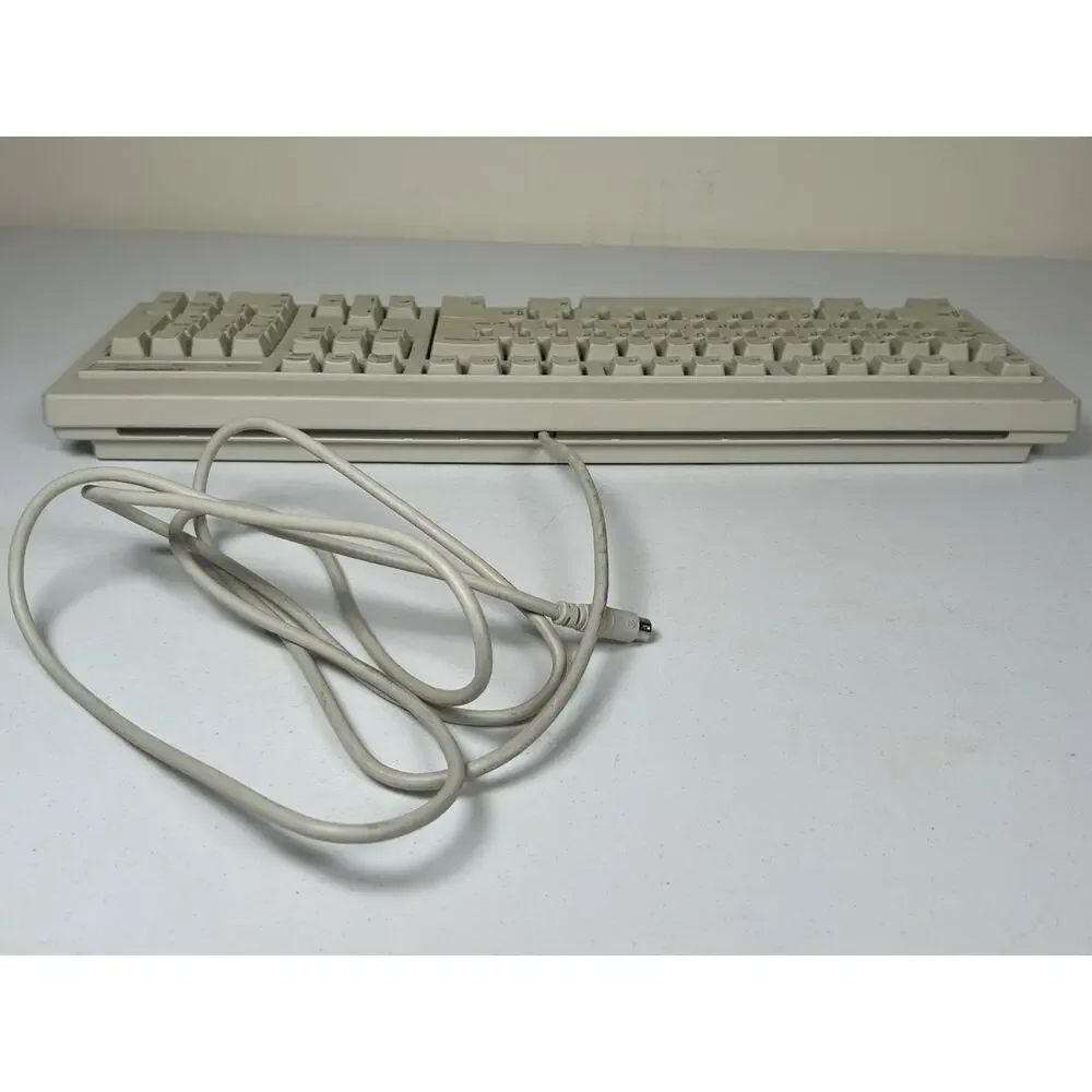 Vtg Compaq RT101 Keyboard Mechanical Clicky Wired P/S Connection Retro Computer